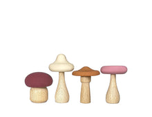 Load image into Gallery viewer, Silicone Mushroom Toy Set