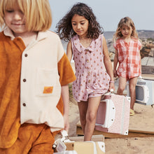 Load image into Gallery viewer, See-ya Suitcase - Pink Daisies