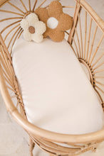 Load image into Gallery viewer, Organic Change Pad/Bassinet Sheet: Ivory