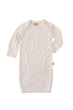 Load image into Gallery viewer, Bamboo Newborn Gown - Ivory: Premmie (00000)