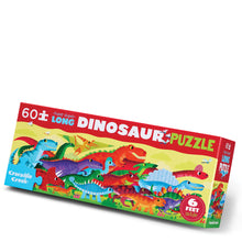Load image into Gallery viewer, Super Duper Long Puzzle 60 pc - Dino World