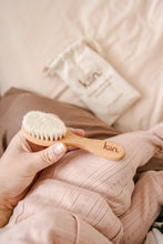 Load image into Gallery viewer, Wooden Baby Brush + Comb Set