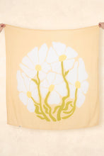 Load image into Gallery viewer, Organic Muslin Swaddle - Fleur Warm Oat: Fleur - Warm Oat