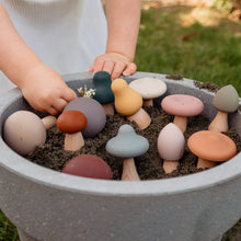Load image into Gallery viewer, Silicone Mushroom Toy Set