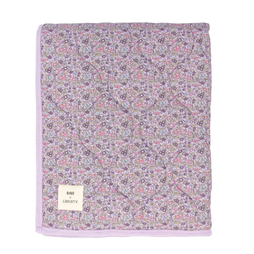 Liberty Quilted Blanket - Chamomile Lawn/Violet Sky