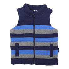 Load image into Gallery viewer, Padded Knit Vest Navy 23

