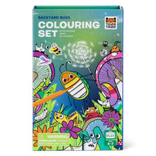 Load image into Gallery viewer, Colouring Set - Backyard Bugs