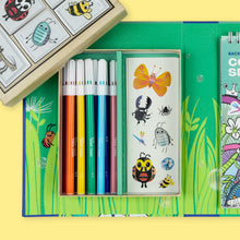 Load image into Gallery viewer, Colouring Set - Backyard Bugs