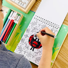 Load image into Gallery viewer, Colouring Set - Backyard Bugs