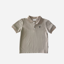 Load image into Gallery viewer, Boys Polo Shirt - Dusty Beige