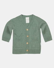 Load image into Gallery viewer, Organic Cardigan Remy Eucalyptus