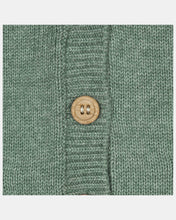 Load image into Gallery viewer, Organic Cardigan Remy Eucalyptus
