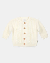 Load image into Gallery viewer, Organic Cardigan Yummy Cream
