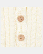 Load image into Gallery viewer, Organic Cardigan Yummy Cream