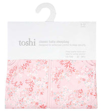 Load image into Gallery viewer, Baby Sleep Bag Classic Sleeveless 1 TOG Athena Blossom