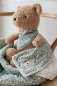 Liberty Quilted Blanket - Chamomile Lawn/Baby Blue
