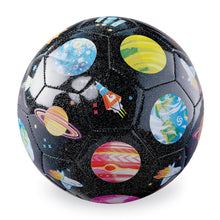 Load image into Gallery viewer, Glitter Soccer Ball - Space Exploration (Size 3)