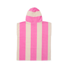 Load image into Gallery viewer, HOODED TOWEL Candy Stripe