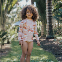 Load image into Gallery viewer, Rash Vest Sunset Lost Island