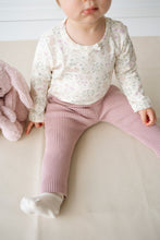 Load image into Gallery viewer, Frankie Knitted Legging - Powder Pink