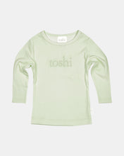 Load image into Gallery viewer, Dreamtime Organic Tee Long Sleeve Logo Mist