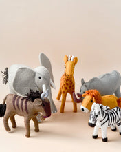 Load image into Gallery viewer, Felt Safari Animal Toys (Set of 6)