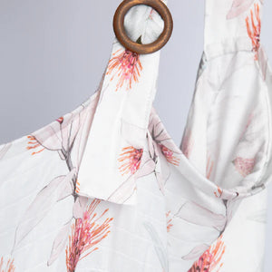 Nursing Cover & Burping Cloth Set - Proteas