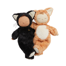 Load image into Gallery viewer, Cozy Dinkums - Black Cat Nox