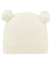 Load image into Gallery viewer, Organic Beanie Snowy Cream