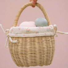Load image into Gallery viewer, Rattan Berry Bunny Basket - Pansy

