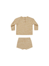 Load image into Gallery viewer, summer knit set || heathered honey