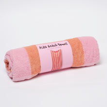 Load image into Gallery viewer, Kids Beach Towel Sea Seeker Strawberry