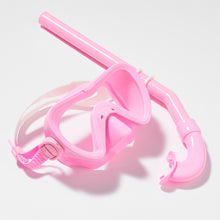 Load image into Gallery viewer, Kids Snorkel Set Medium Summer Sherbet Pink