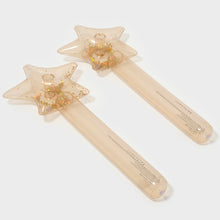 Load image into Gallery viewer, Kids Inflatable Star Wand Princess Swan Gold Set of 2
