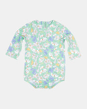 Load image into Gallery viewer, Swim Baby Onesie L/S Classic Sea Blossom