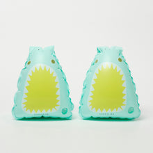 Load image into Gallery viewer, Salty the Shark Float Bands Aqua