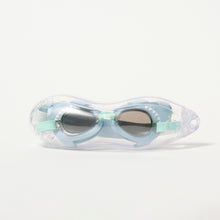 Load image into Gallery viewer, Salty the Shark Mini Swim Goggles Aqua