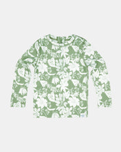 Load image into Gallery viewer, Swim Kids Rashie L/S Half Zip Classic Palm Cove