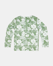 Load image into Gallery viewer, Swim Kids Rashie L/S Half Zip Classic Palm Cove