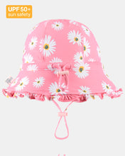 Load image into Gallery viewer, Swim Bell Hat Ripple Daisy Watermelon
