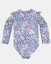 Load image into Gallery viewer, Swim Bodysuit Ripple Wattle Dusk