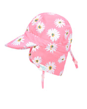 Load image into Gallery viewer, Swim Flap Cap Paradise Daisy Watermelon