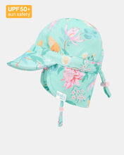 Load image into Gallery viewer, Swim Flap Cap Paradise Waratah Mint