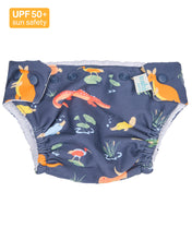 Load image into Gallery viewer, Swim Nappy Paradise Kakadu Moonlight