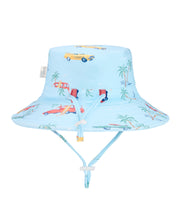 Load image into Gallery viewer, Swim Sunhat Paradise Swell Seekers Sky