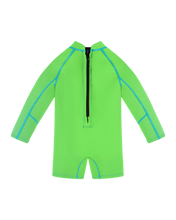 Load image into Gallery viewer, Springsuit Wetsuit - Electric Green/Blue