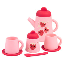 Load image into Gallery viewer, Silicone Tea Set - Strawberry Patch