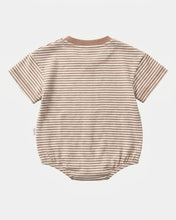Load image into Gallery viewer, Onesie S/S Bubble Mini Mocha