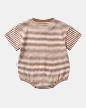 Load image into Gallery viewer, Onesie S/S Bubble Mini Mocha