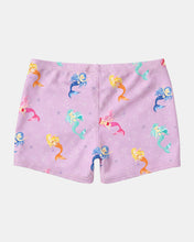 Load image into Gallery viewer, Swim Bike Shorts Twinkle Princess Mermaid